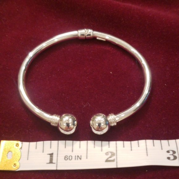 ITALIAN MADE STERLING SILVER BRACELET - Picture 3 of 4